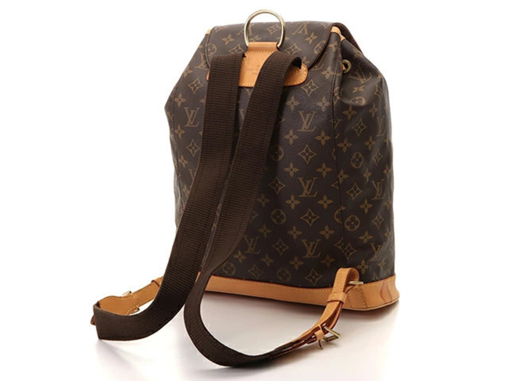 Louis Vuitton Monogram Montsouris Backpack Brown